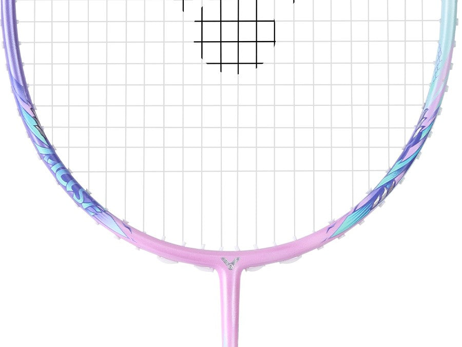 Victor Thruster Ryuga Muse II TJ Badminton Racket - Pink/Purple Badminton Rackets Victor