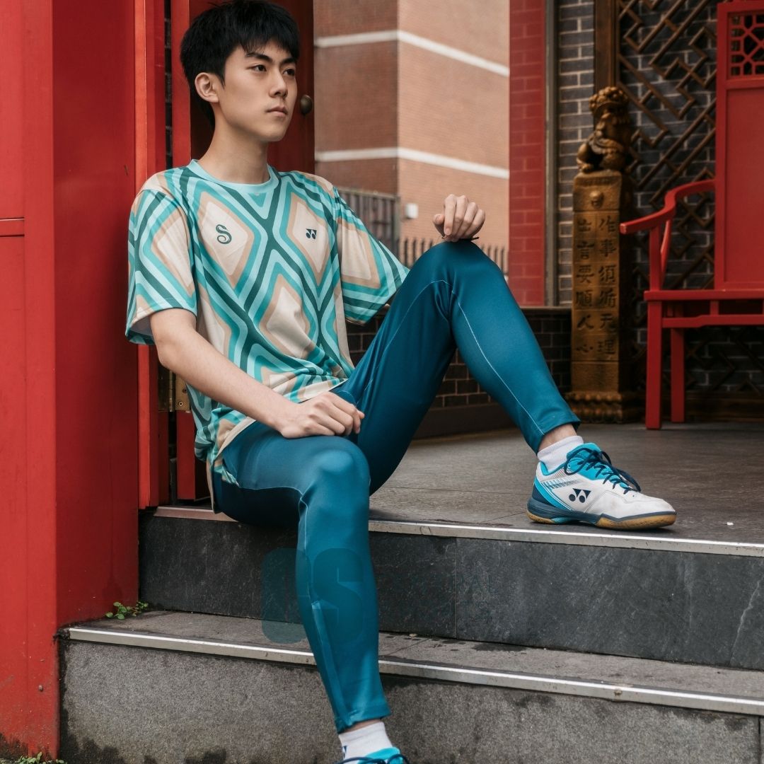 Yonex Diamond Unisex Track Pant Jade Clothing Yonex