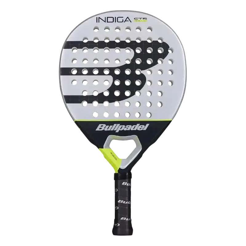 BullPadel Indiga CTR 26 Padel Racket - Silver/Black Silver Black One Size Padel BullPadel