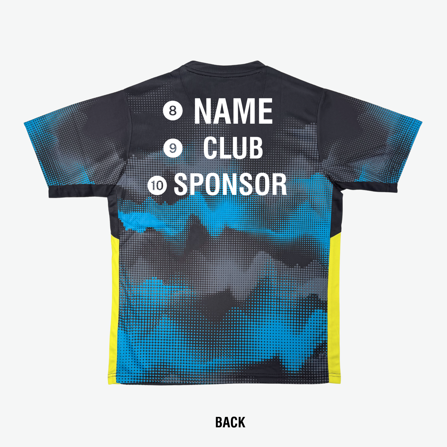 Yonex Crew Neck YTM 12 Mystic Mountains T-Shirt Unisex - Black