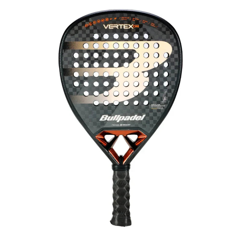 BullPadel Vertex 04 Padel Racket - Grey