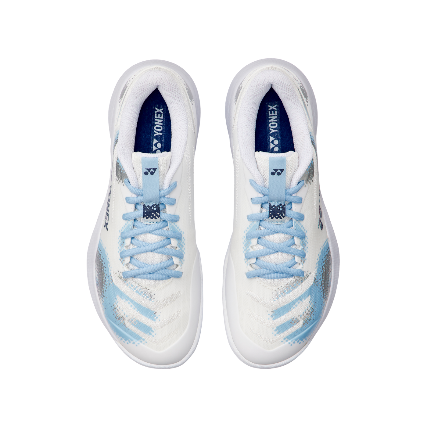Yonex Cascade Accel Wide 2026 Badminton Shoes Unisex - White/Light Blue by Yonex