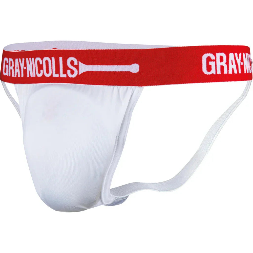 Gray Nicolls Cover Point Jock Strap Adults - White Accessories Central Sports UK