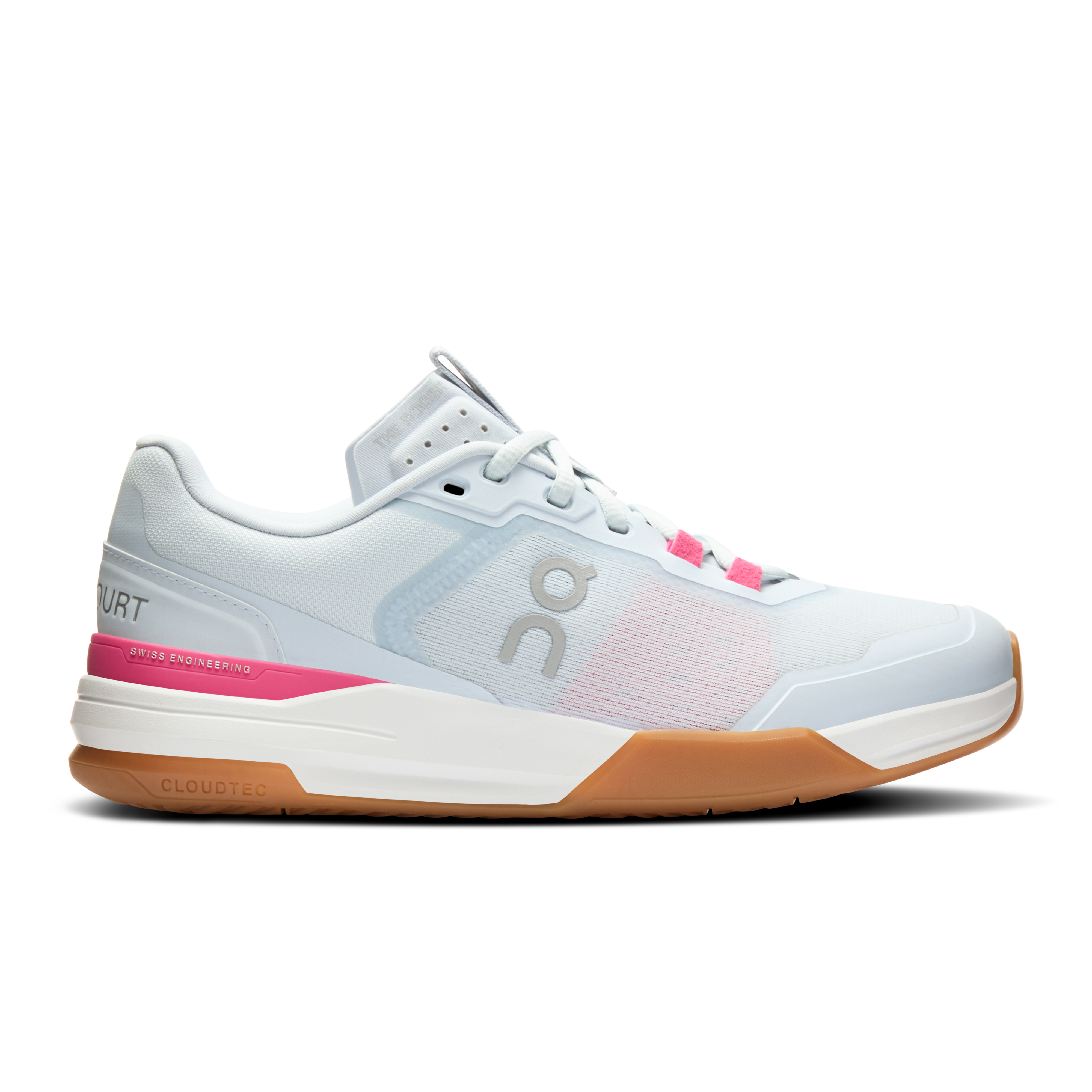 On Running The Roger Advantage Pro Tennis Shoe Women - White/Pink