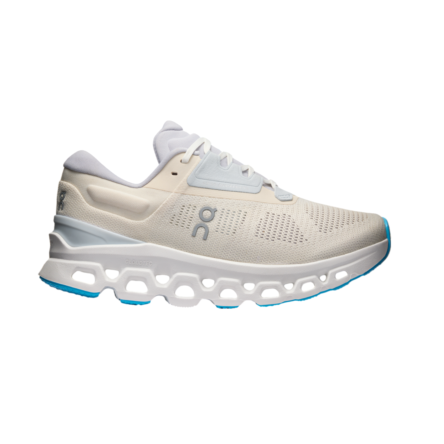 On Cloudstratus 3 Running Shoes Women - Cream/Arctic