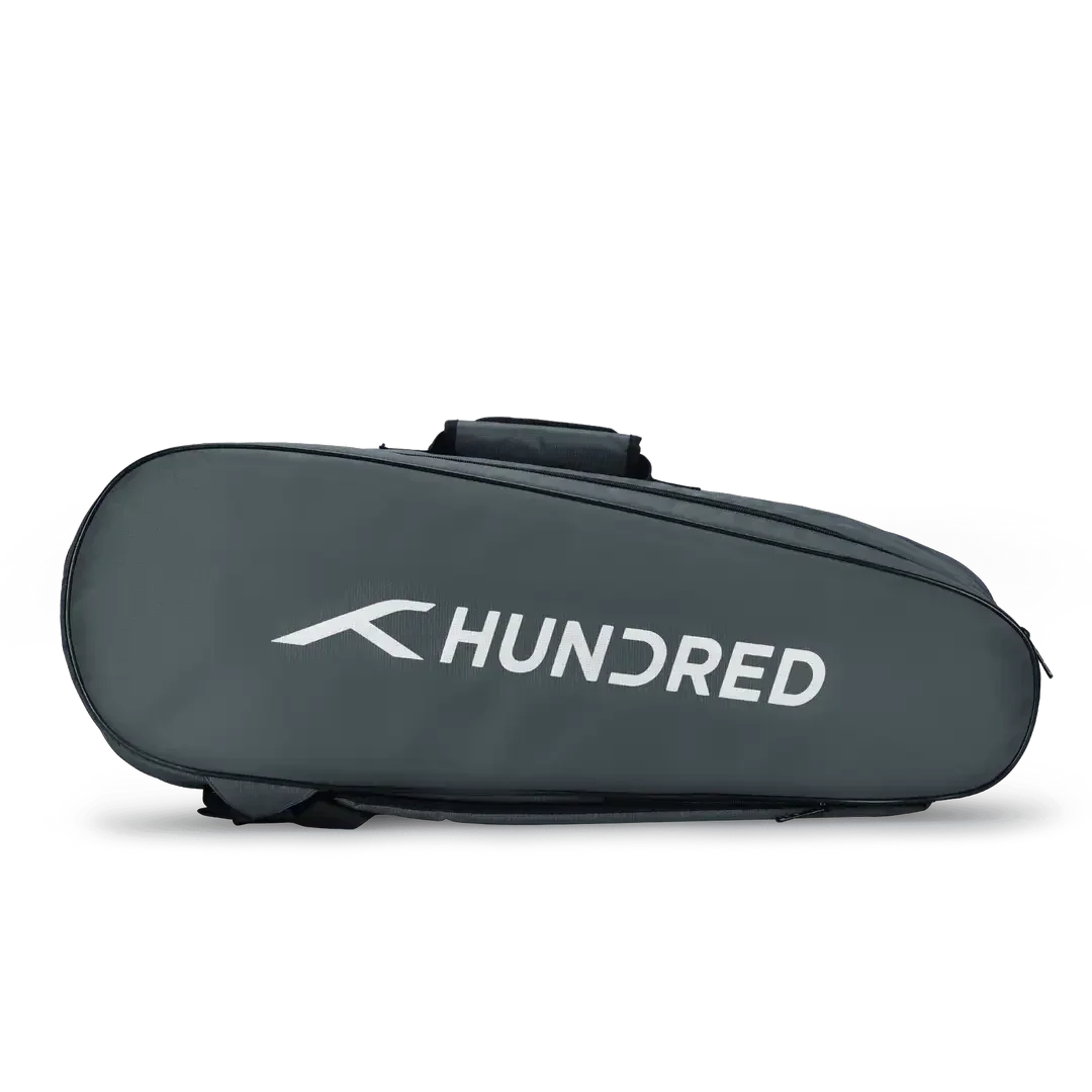 Hundred Cosmogear Badminton Kitbag - Dark Grey/Black Luggage Hundred