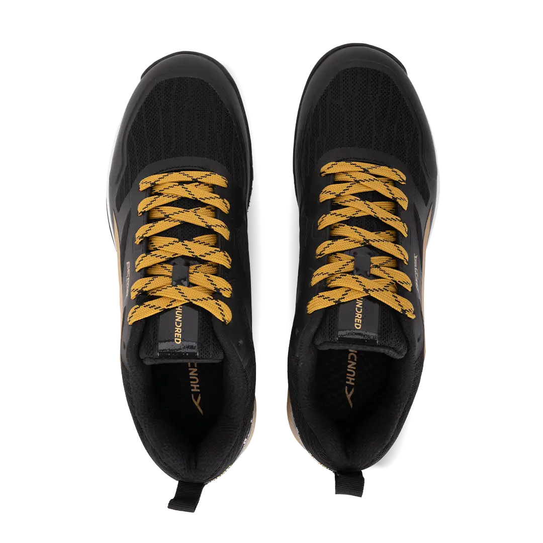 Hundred Beast Max Badminton Shoes - Black/Gold