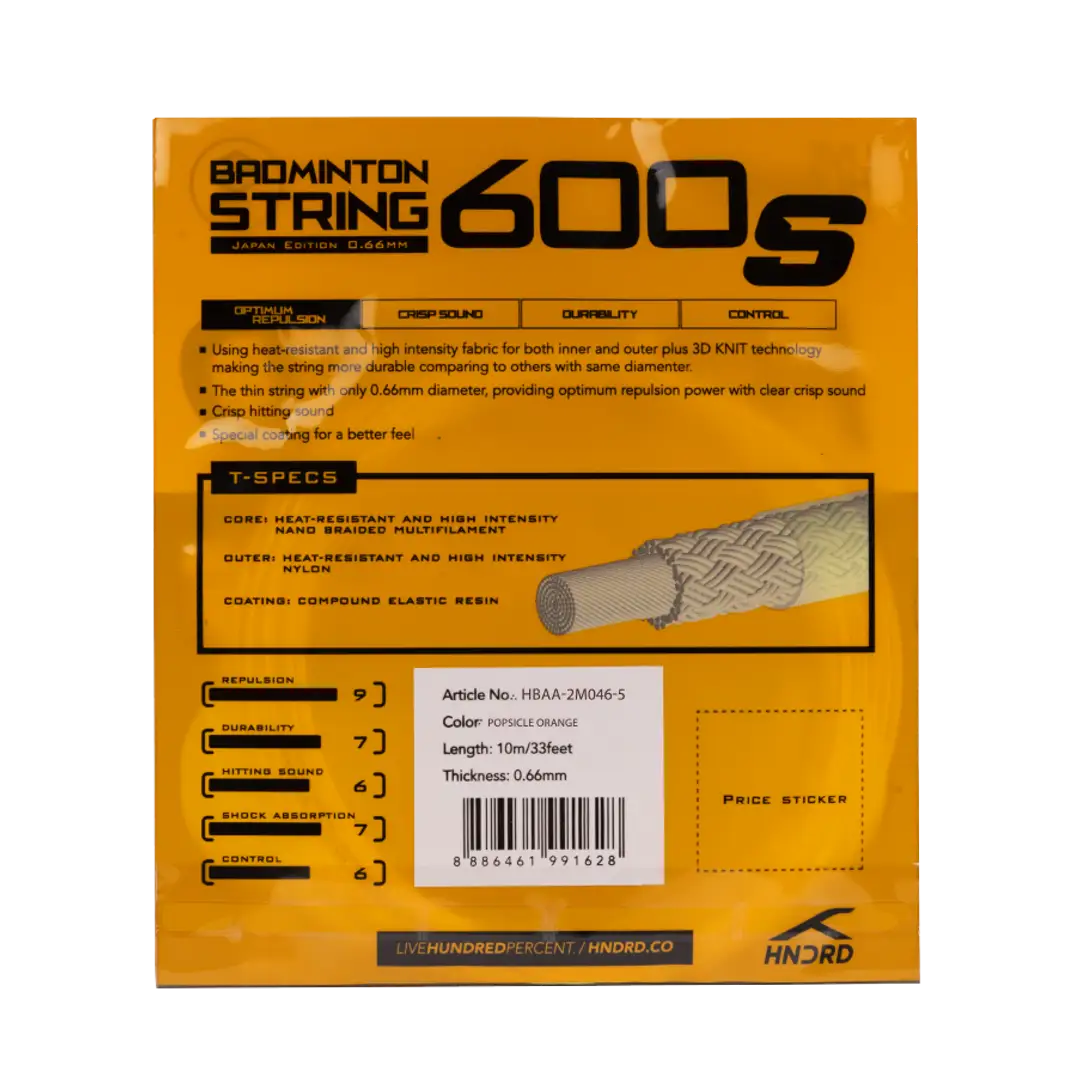 Hundred 600 S Badminton String HBAA-2M046-5