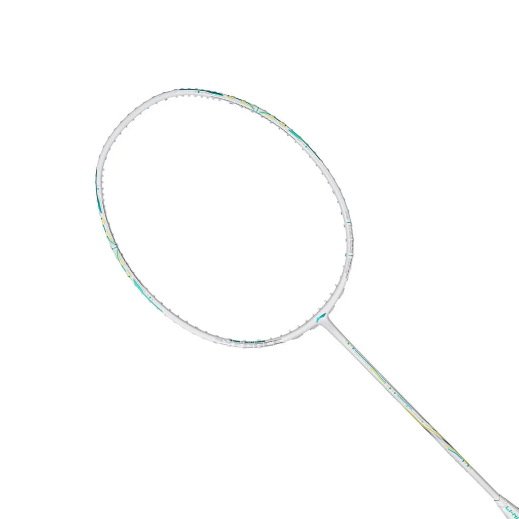 Li-Ning AxForce 60 Badminton Racket - Unstrung - 4U G6 - Pearl White (AYPT281) Badminton Rackets Li-Ning