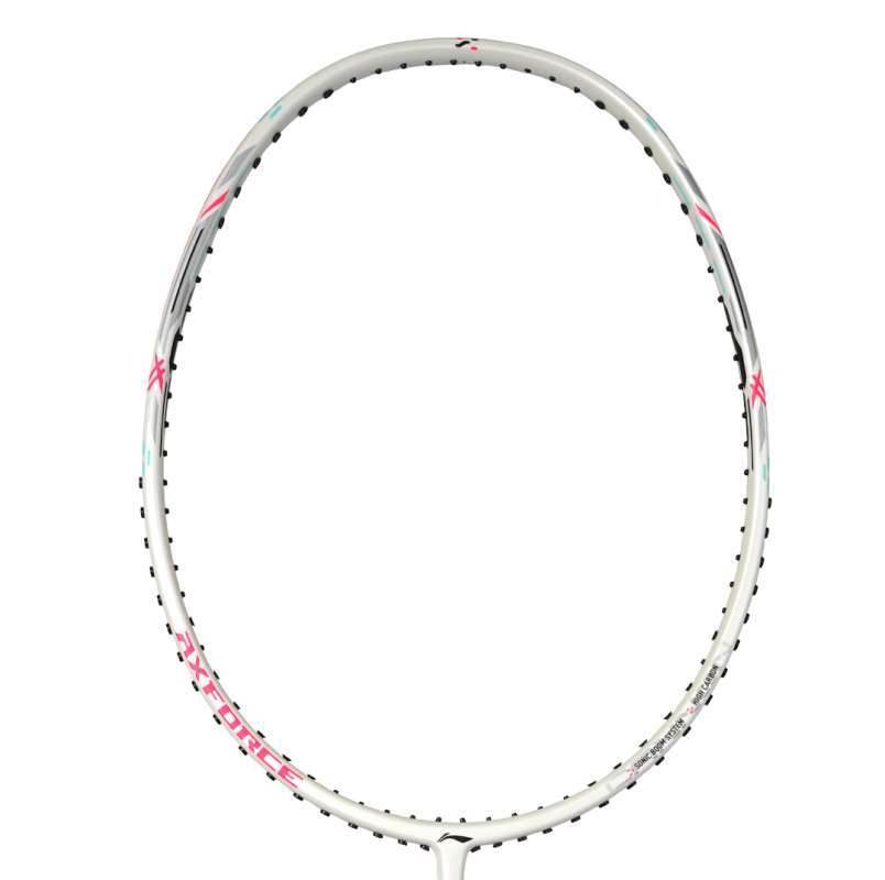 Li-Ning Axforce Cannon Light Badminton Racket 5U - Pearl White Badminton Rackets Li-Ning