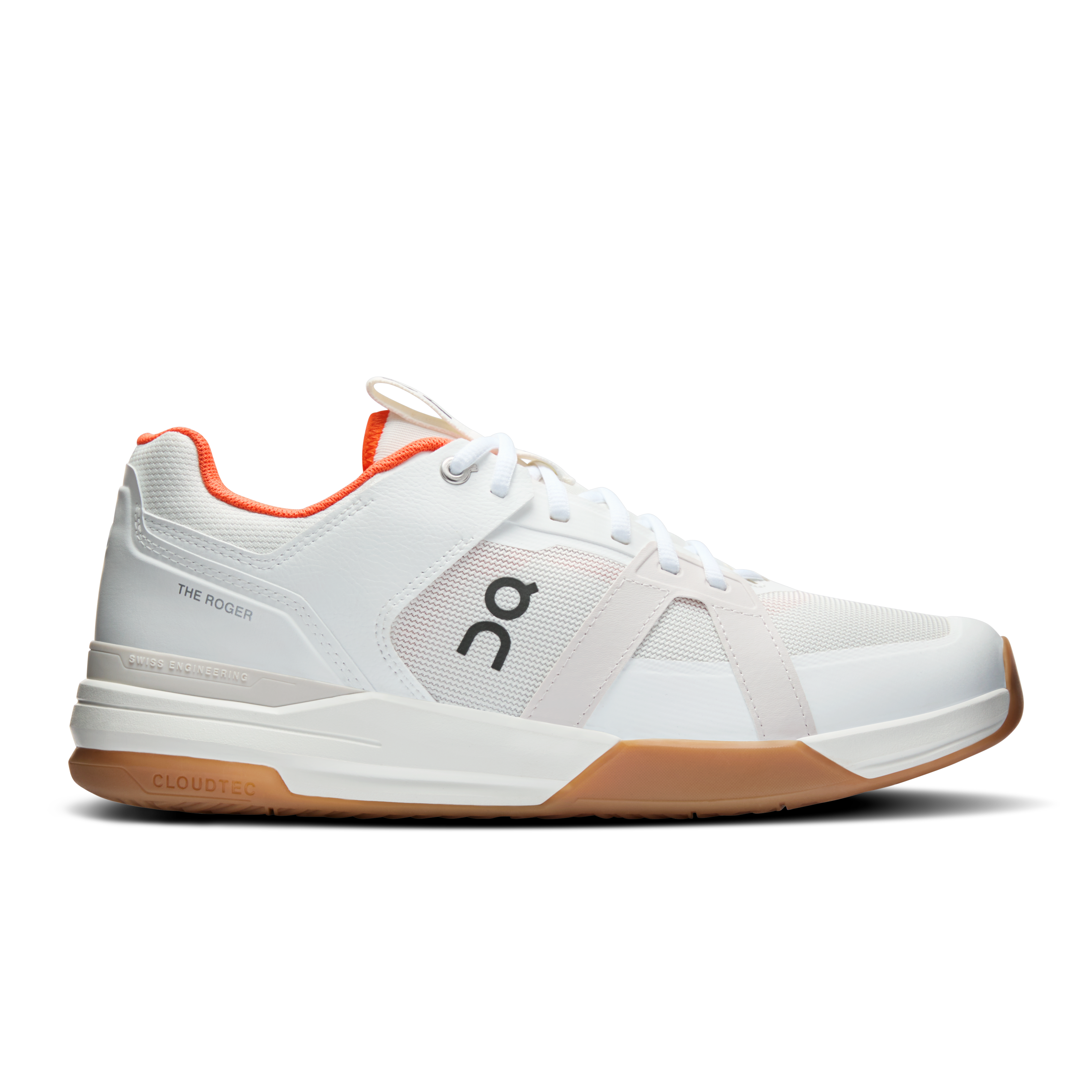 On Running The Roger Clubhouse Pro Tennis Shoe Men - White/Orange