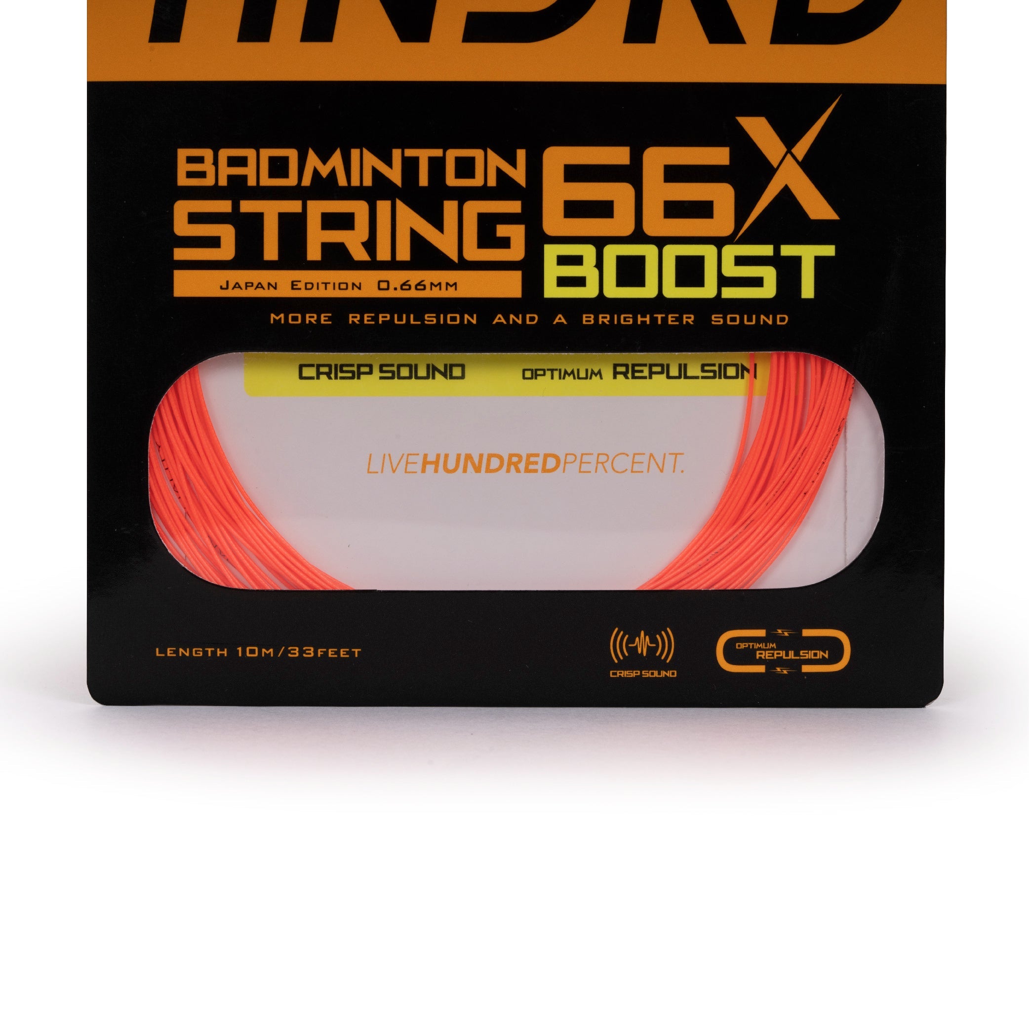 Hundred 66X Boost Badminton String HBAA-2M040-5