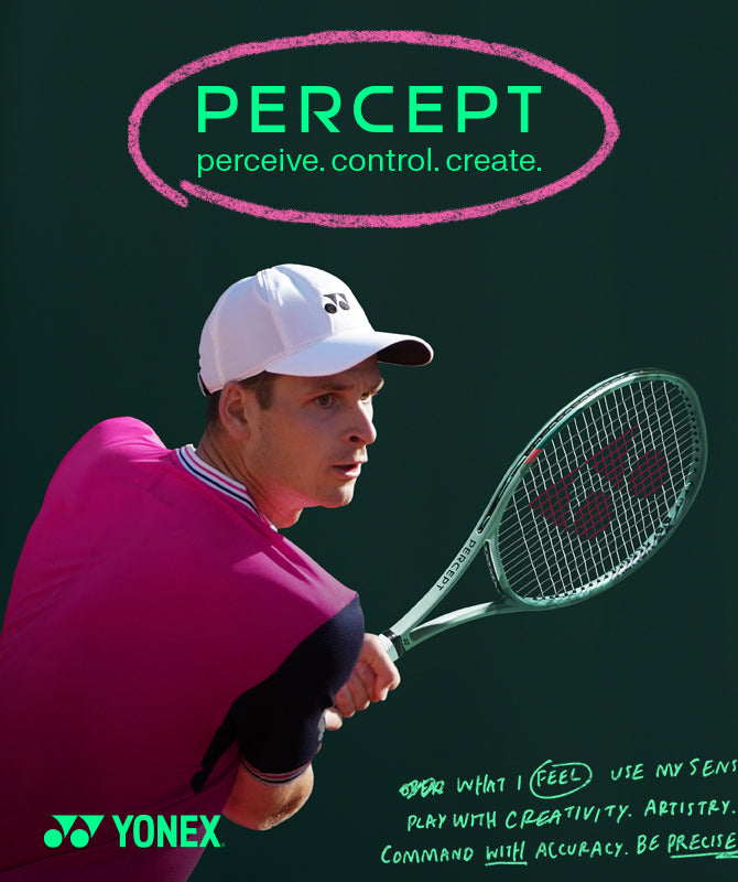 Yonex Percept 100D Tennis Racket - Unstrung 305g - Olive Green - Free Restring Tennis Rackets Yonex