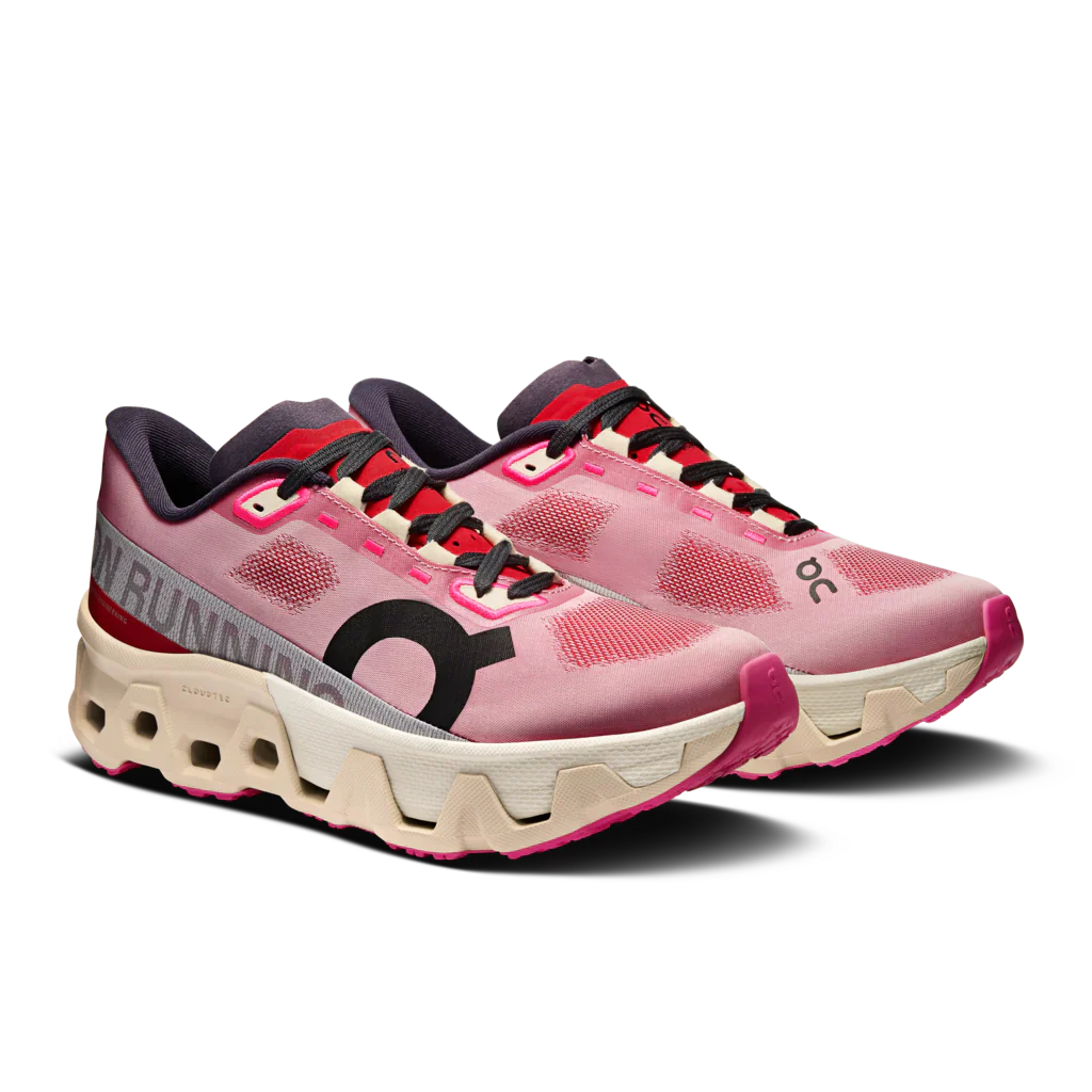 On Cloudmonster Hyper Running Shoe Women - Red/Cream