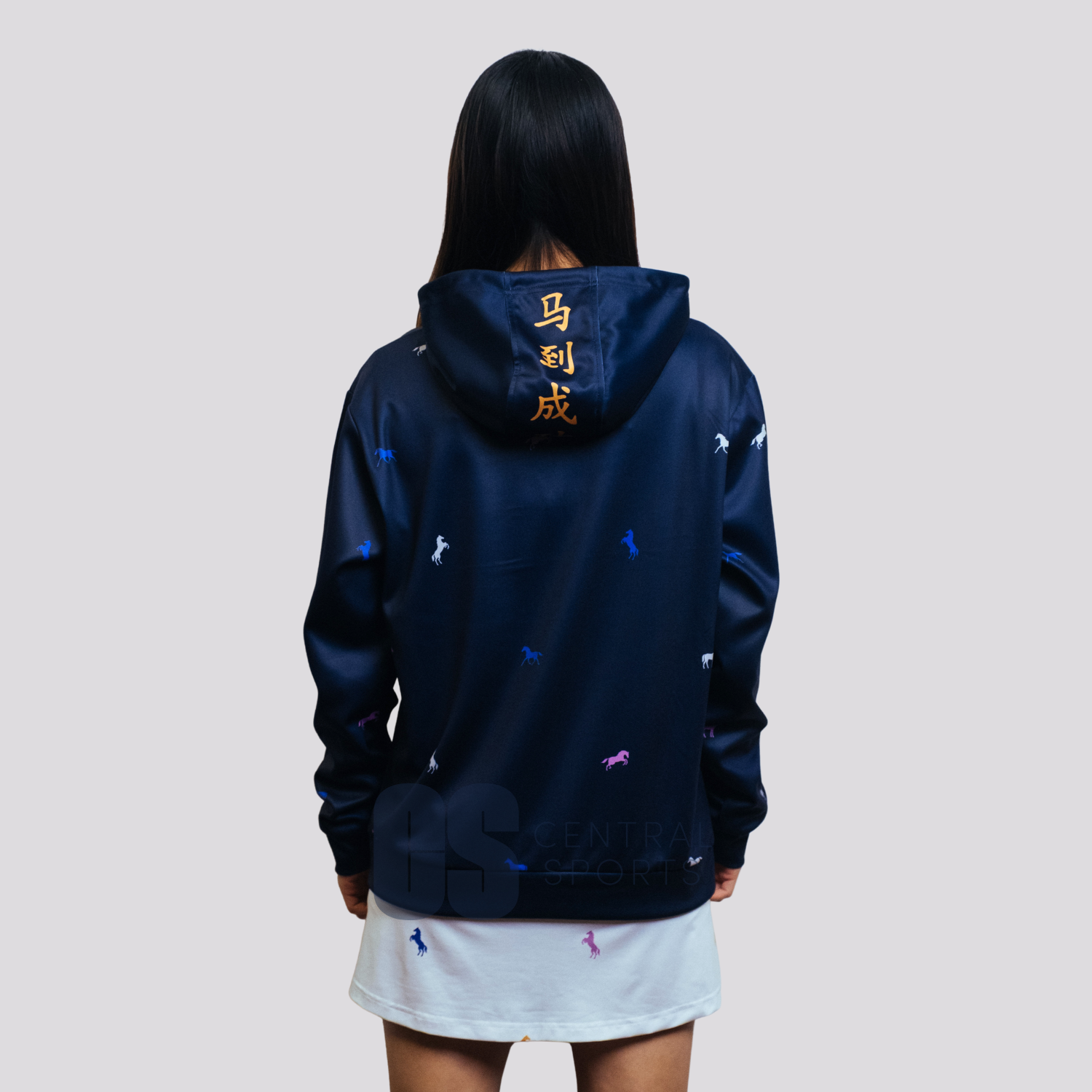 Yonex Night Rider – Unisex Zip Hoodie (Ink Blue) Yonex CNY2026 Zip Hood Sweat A Unisex Clothing Yonex