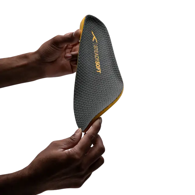 Hundred SteadySoft Insole - Dark Grey/Orange