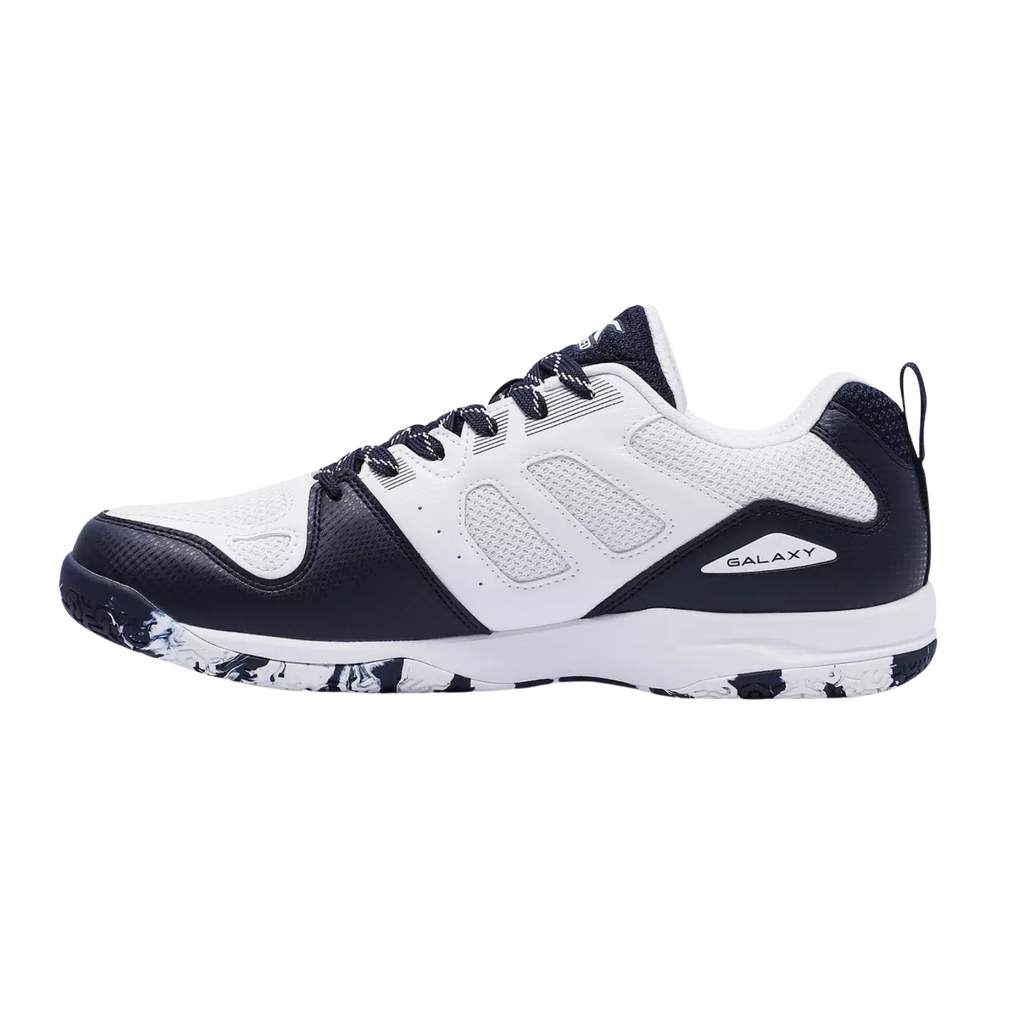 Hundred Galaxy Badminton Shoes - White/Navy