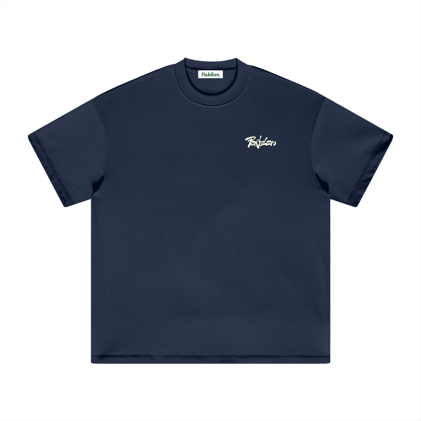 Vibe - Heavyweight T-Shirt Navy Padelism