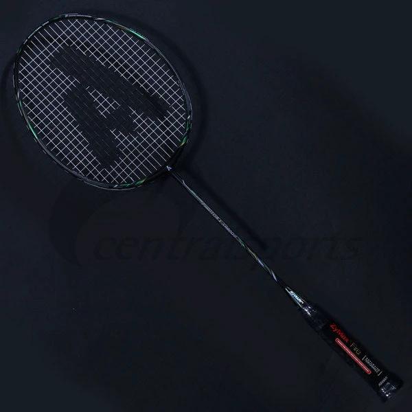 Ashaway Phantom X-Shadow Badminton Racket (Strung) - Black/Green Clearance Ashaway