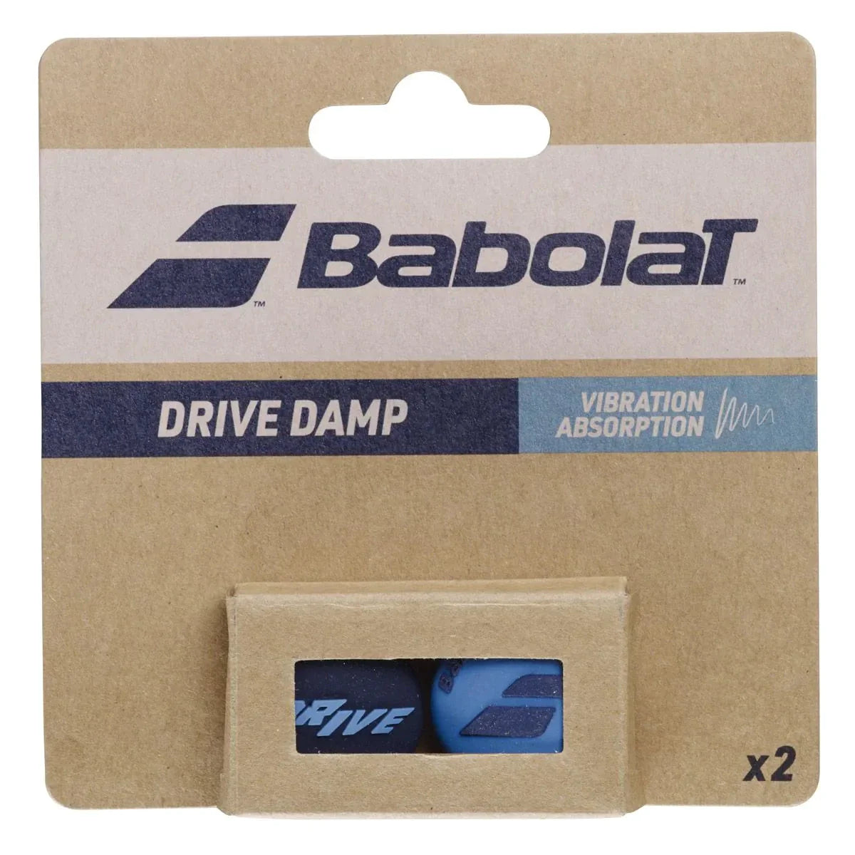 Babolat Drive Damp X2 (700132) Blue Dampener Babolat