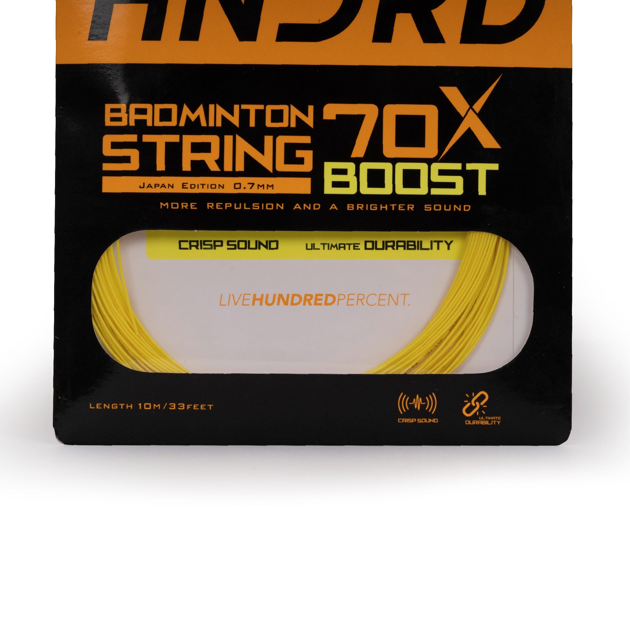 Hundred 70X Boost Badminton String HBAA-2M041-2