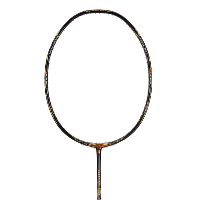 Hundred Aeroflash 7000 Zoom 5U Badminton Racket - Black/Copper