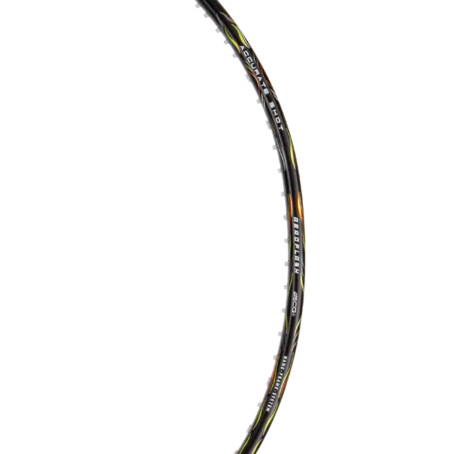 Hundred Aeroflash 7000 Zoom 5U Badminton Racket - Black/Copper