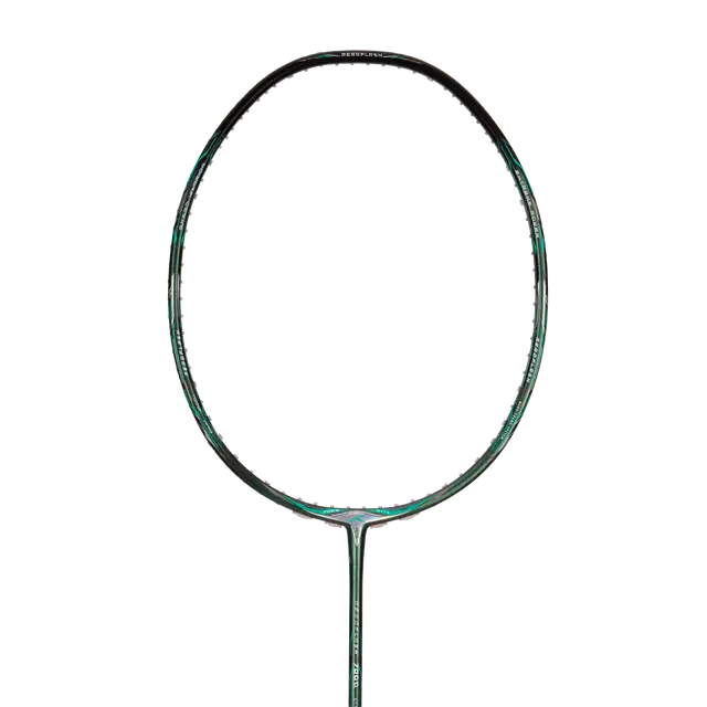 Hundred Aeroflash 7000 Attack 2U Badminton Racket - Dark Green/Black