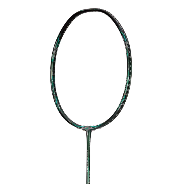 Hundred Aeroflash 7000 Attack 2U Badminton Racket - Dark Green/Black