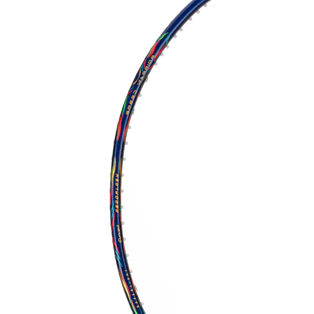 Hundred Aeroflash 7000 Zoom 5U Badminton Racket - Navy/White/Gold