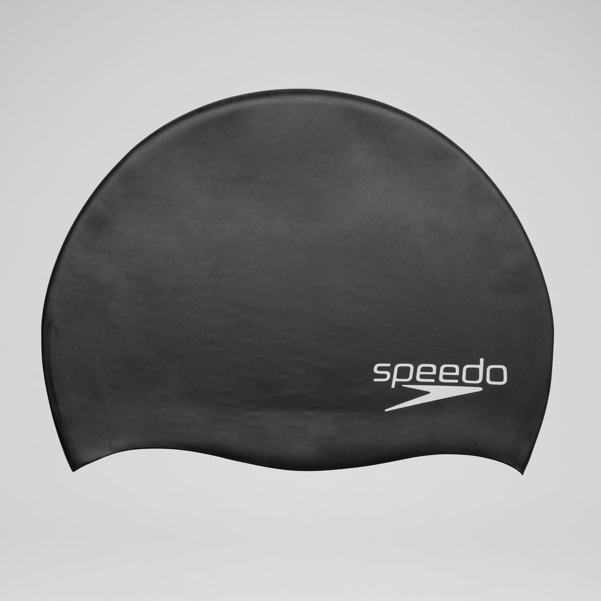 Speedo Junior Plain Moulded Silicone Swim Cap - One Size Swimming Cap Speedo