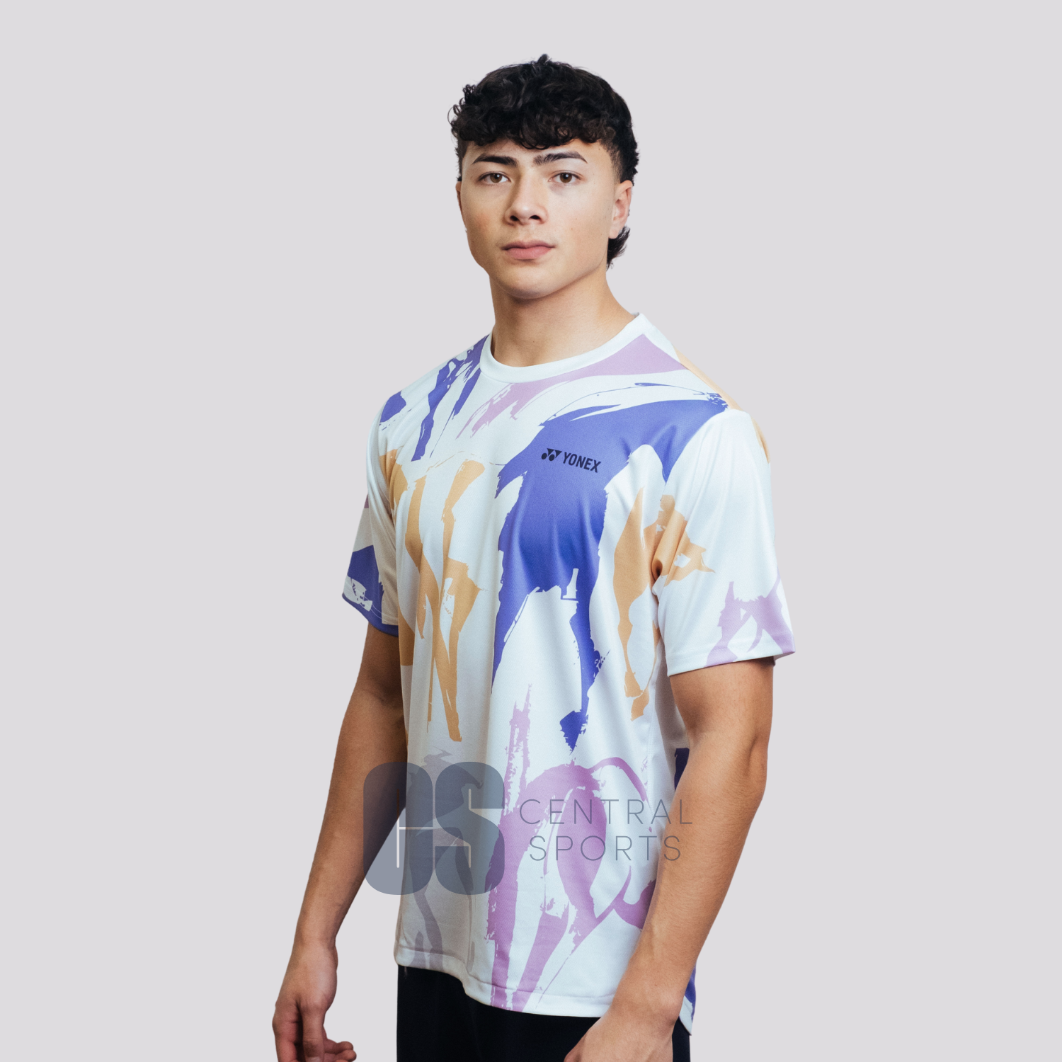 Yonex Shadow Charge Celestial Momentum – Men’s Performance Shirt (White) Yonex CNY2026 TT D Men Clothing Yonex