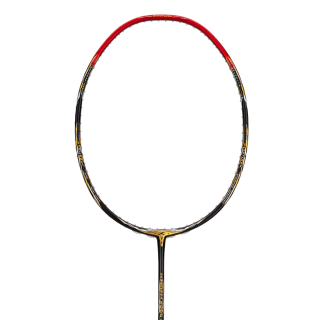 Hundred Aeroflash 8000 Control 4U Badminton Racket - Black/Red