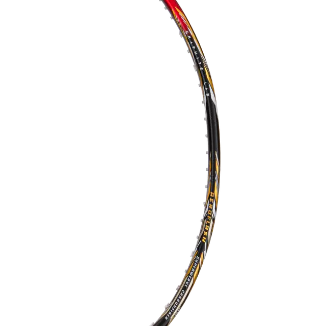 Hundred Aeroflash 8000 Control 4U Badminton Racket - Black/Red