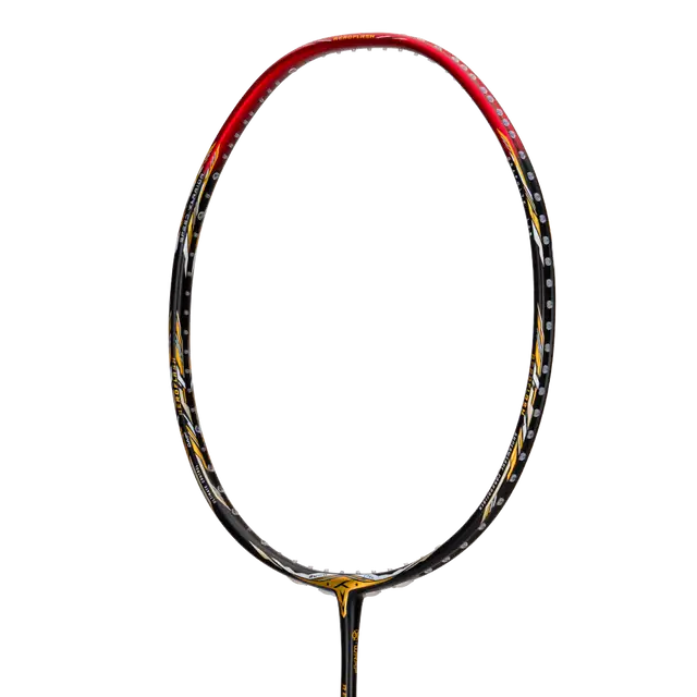 Hundred Aeroflash 8000 Control 4U Badminton Racket - Black/Red