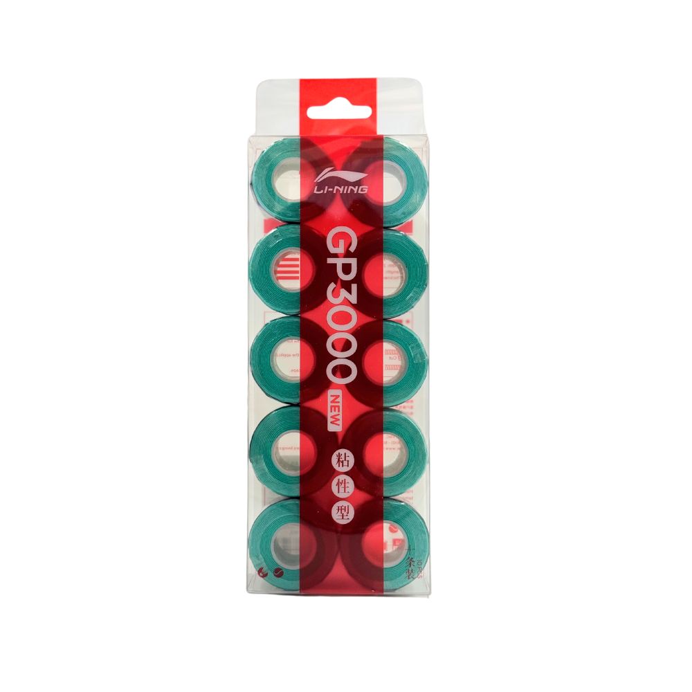 Li-Ning GP3000 Grips -10 Pieces -Green