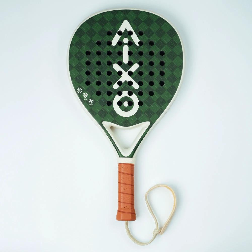 Aixo Country Club Padel Racket - 3k Carbon RL-B11 Green One Size Padel Aixo