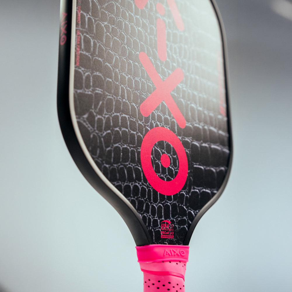 Aixo P11A Scorpion Series Glam Slam 3K Raw Carbon Pickleball Padel Pickleball Paddle Aixo
