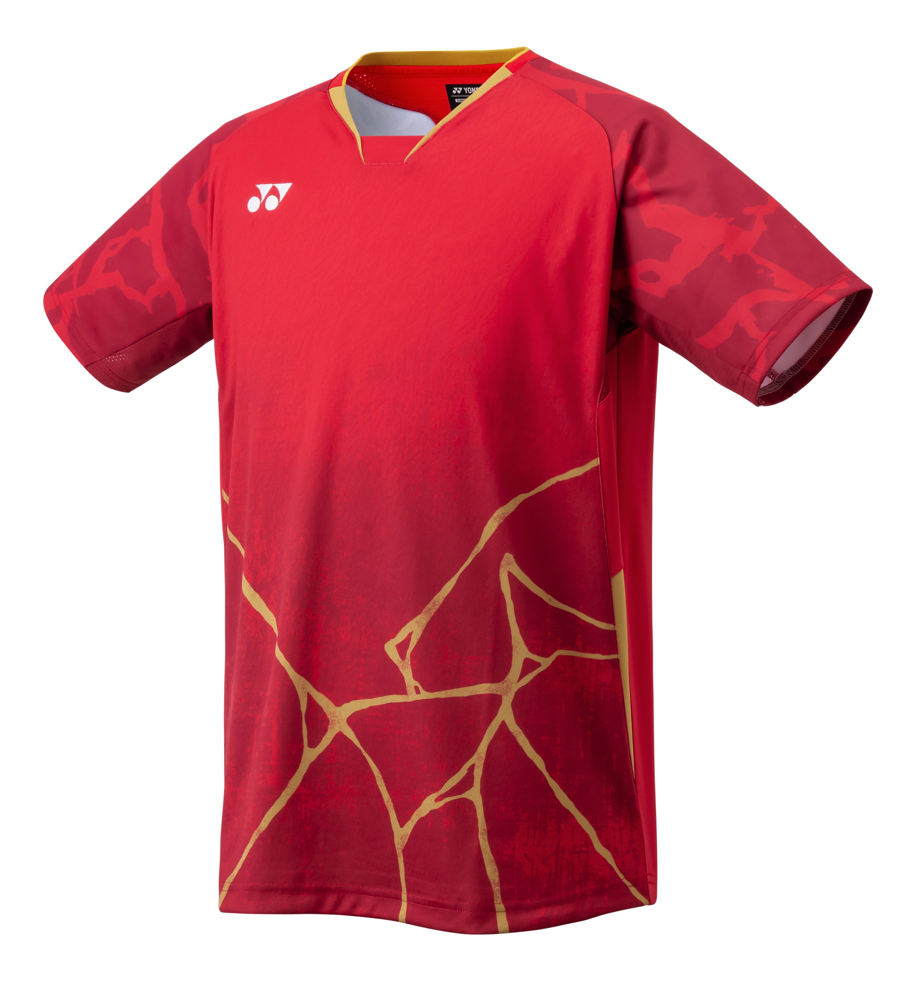Yonex Team Japan Men Crew Neck Shirt 10730YX - Wine