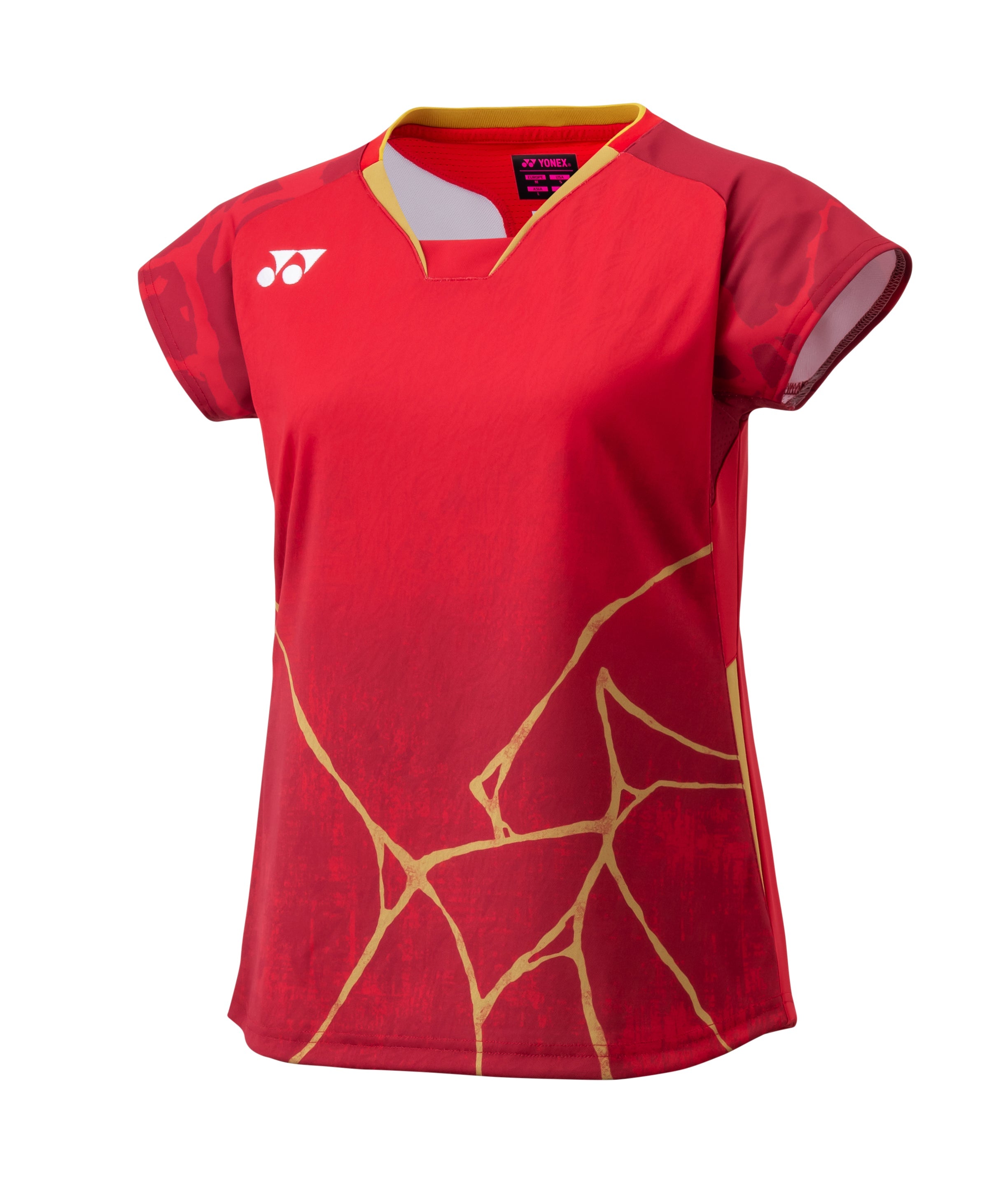 Yonex Team Japan Women Crew Neck Shirt 20962YX - Wine
