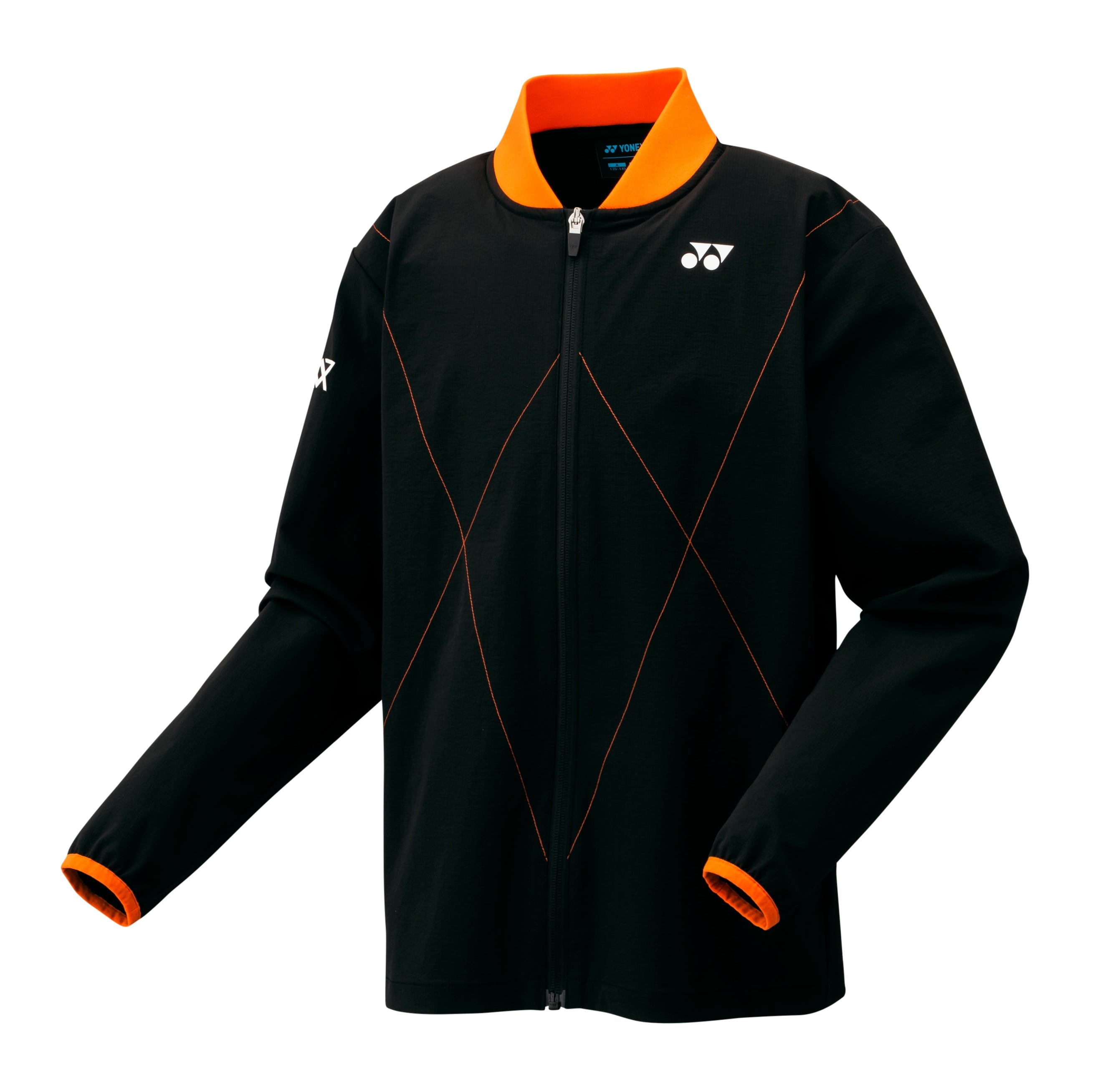 Yonex VA (50183JEX) Warm Up Jacket Junior (Black) - VA - Viktor Axelsen Collection