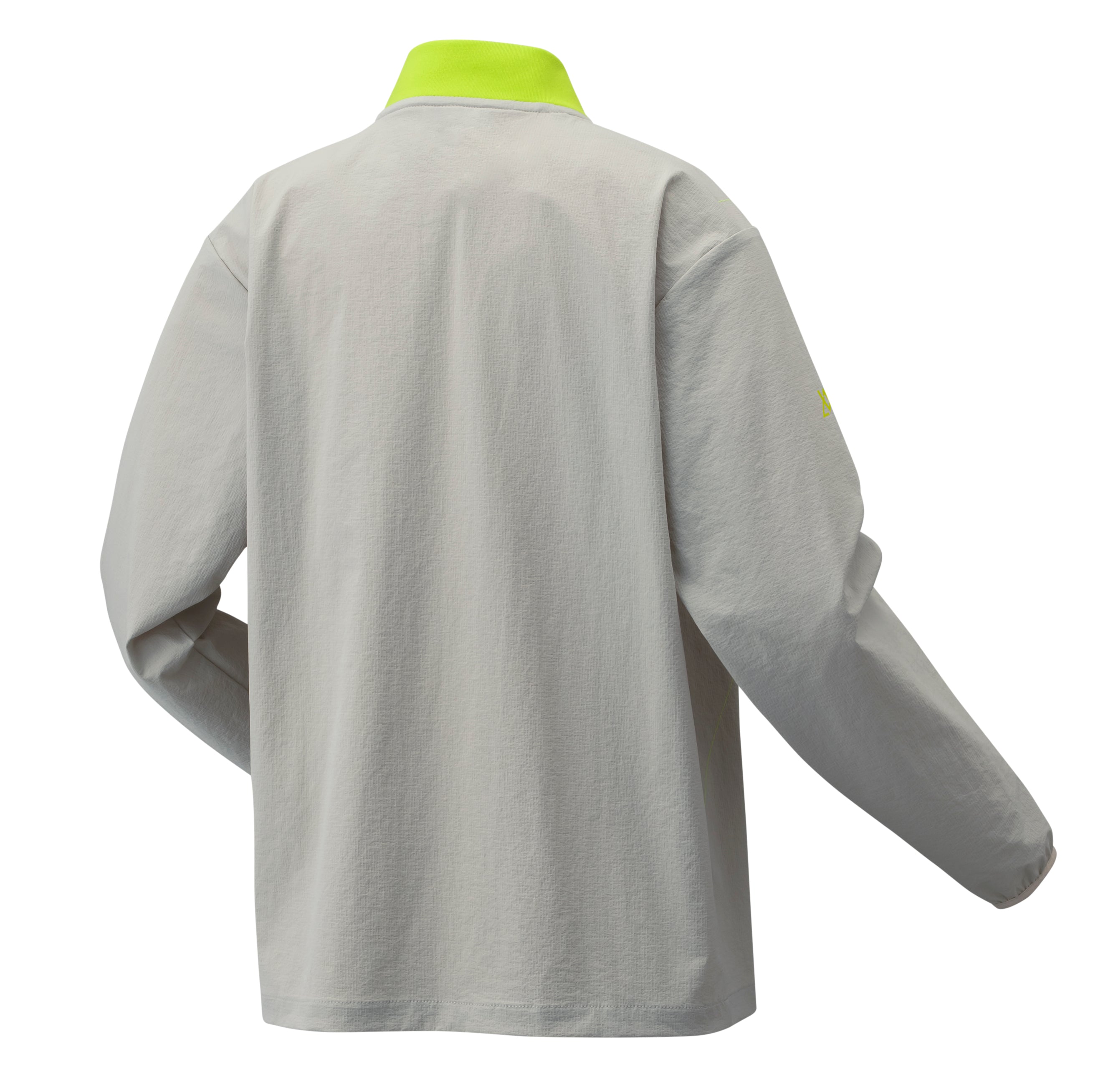 Yonex VA (50183JEX) Warm Up Jacket Junior (Grayish Beige) - VA - Viktor Axelsen Collection