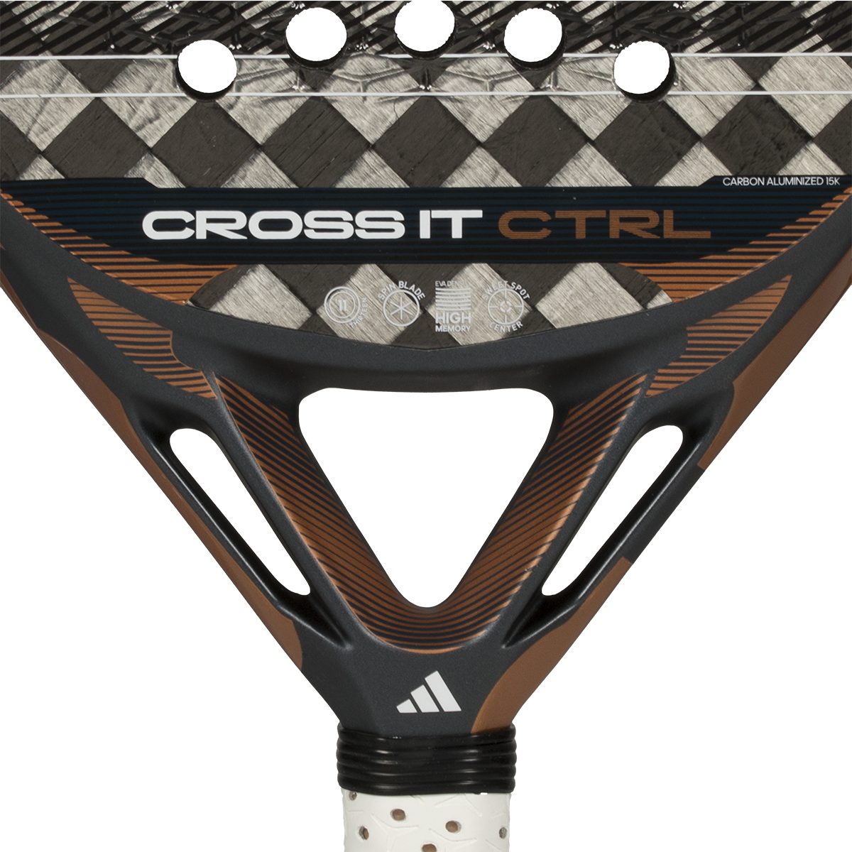 Adidas Cross It Ctrl 2026 Padel Racket - Blue/Bronze Padel Adidas