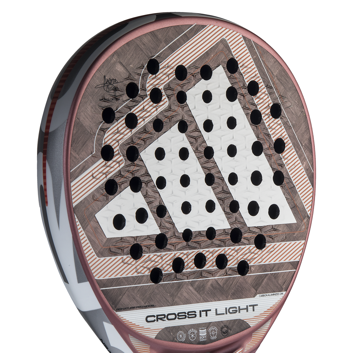 Adidas Cross It Light 2026 Padel Racket - Pink/Silver Padel Adidas
