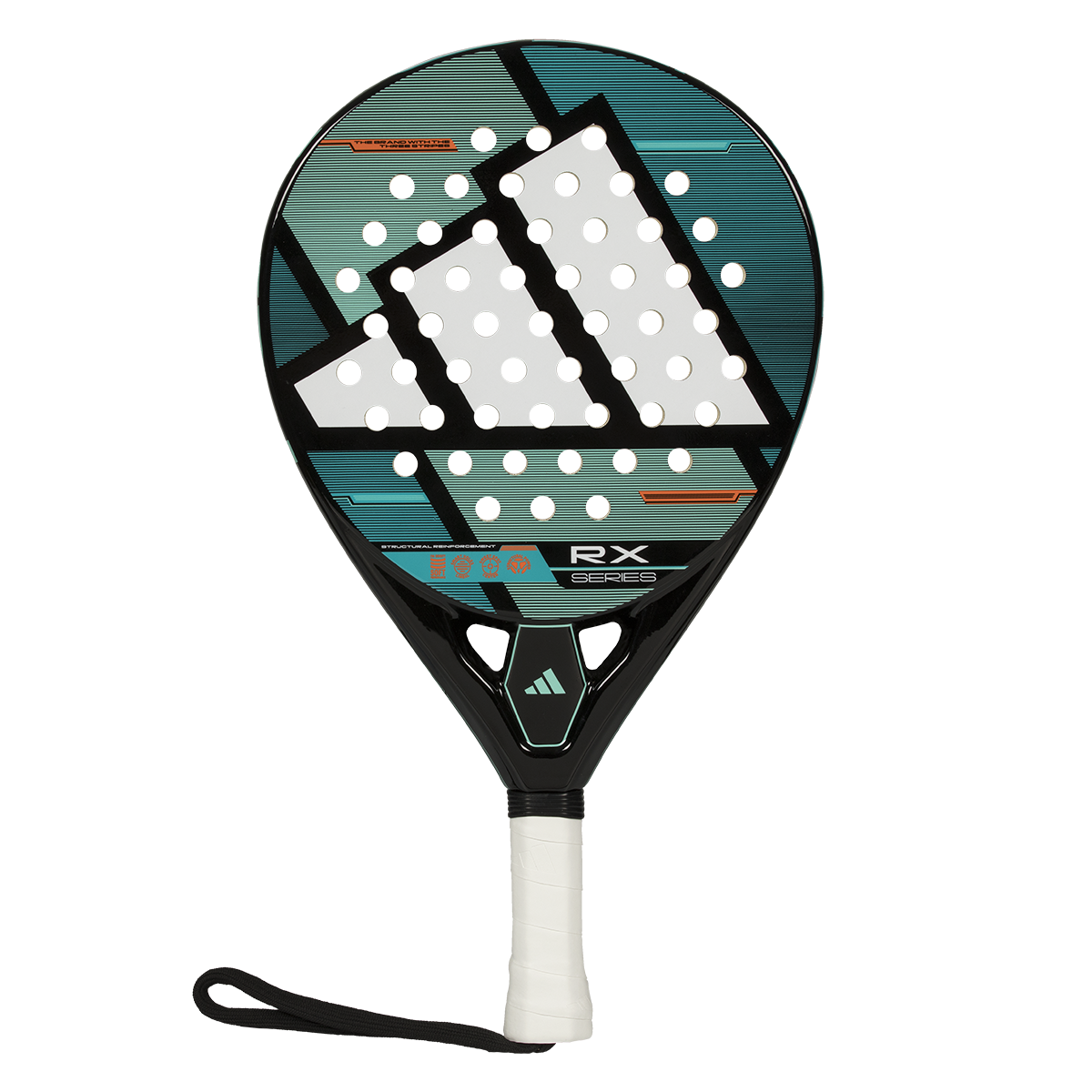 Adidas RX Series 2026 Padel Racket - Black/White Black White One Size Padel Adidas