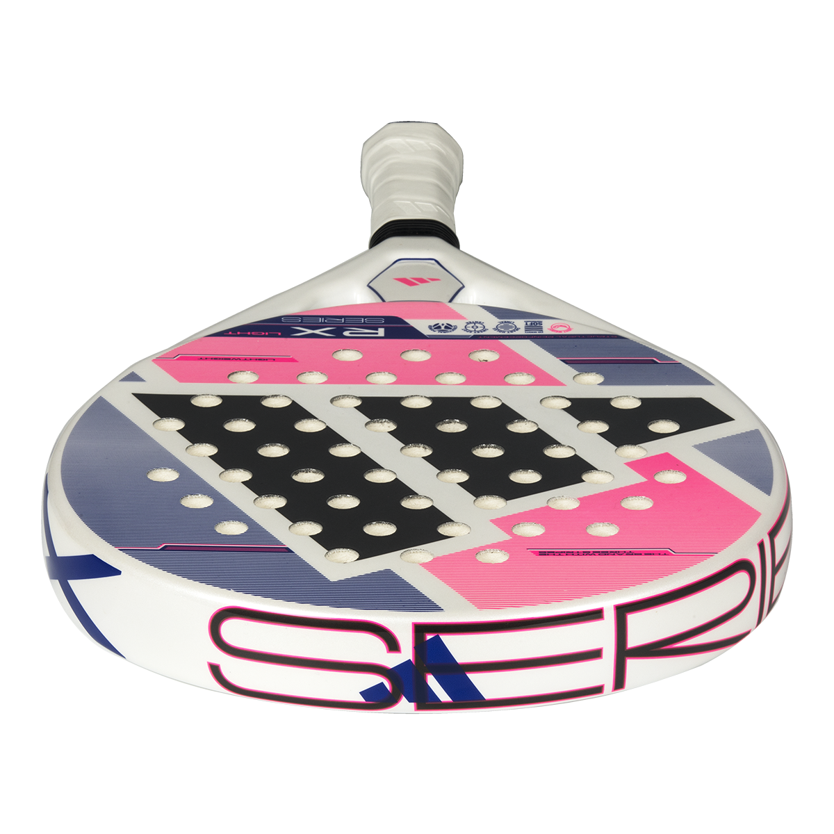 Adidas RX Series Light 2026 Padel Racket - White/Pink Padel Adidas