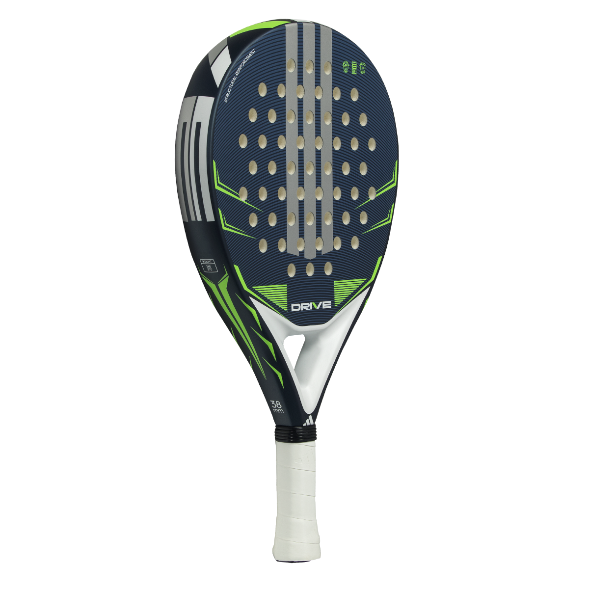 Adidas Drive Blue 2026 Padel Racket - Blue/Lime Padel Adidas