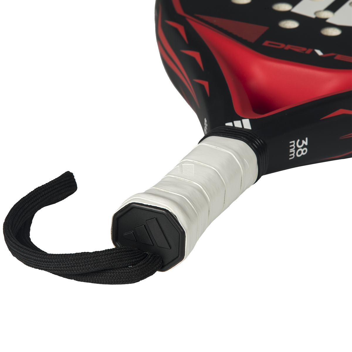 Adidas Drive Black 2026 Padel Racket - Black/Red Padel Adidas