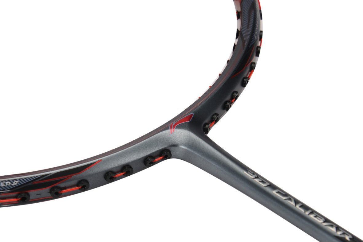 Li-ning 3D CALIBAR 900B BOOST Badminton Racket - Red/Grey