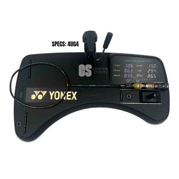 Apacs Woven Power Badminton Racket (Strung) - Black/Blue Badminton Rackets Apacs